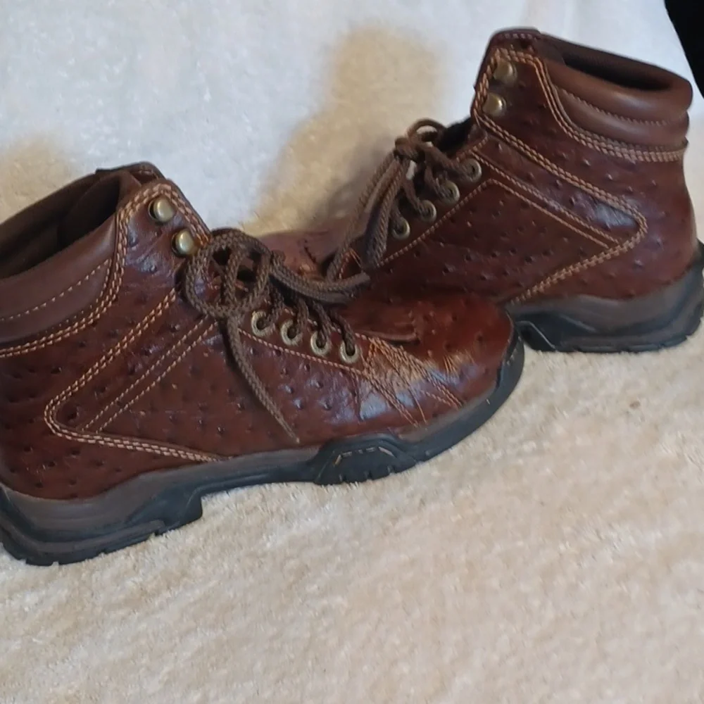 Roper boots brown leather boots men's size 7.5, 40.5 EUR